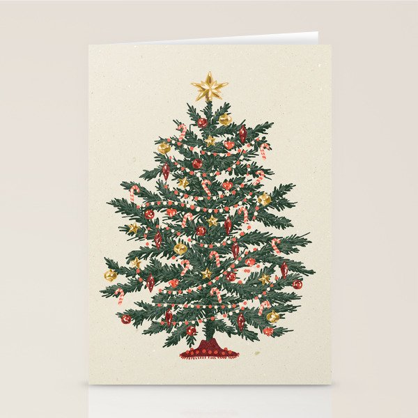 Christmas tree Stationery Card Gallery Image 2