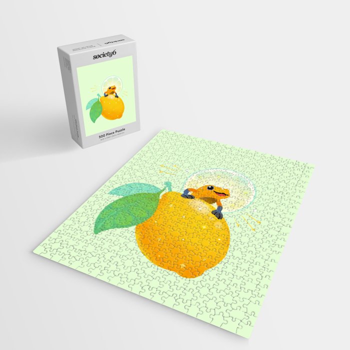 Golden poison lemon sherbet 1 Jigsaw Puzzle Gallery Image 2
