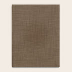 Cozy Linen Effect in Coffee Liqueur Brown Notebook Gallery Image 4