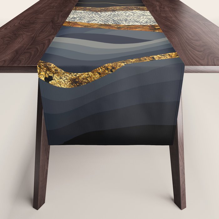 Metallic Mountains Table Runner Gallery Image 1