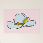 Capricorn Cowboy Hat Welcome Mat Gallery Image 1