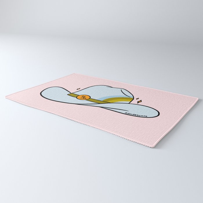 Capricorn Cowboy Hat Rug Gallery Image 3