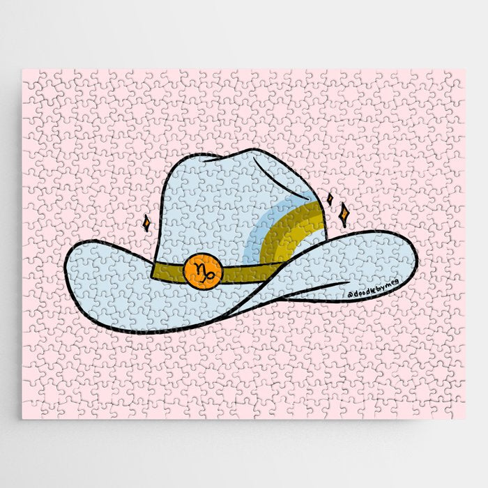 Capricorn Cowboy Hat Jigsaw Puzzle Gallery Image 1