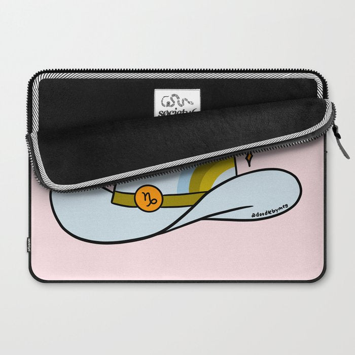 Capricorn Cowboy Hat Laptop Sleeve Gallery Image 2