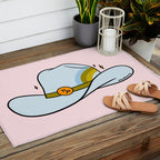 Capricorn Cowboy Hat Outdoor Rug Gallery Image 2