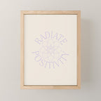 Radiate Positivity Mini Art Print Gallery Image 1