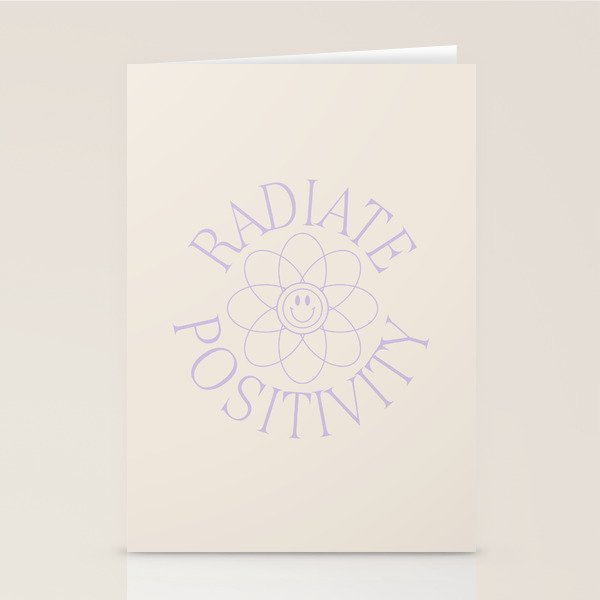 Radiate Positivity Stationery Card Gallery Image 2