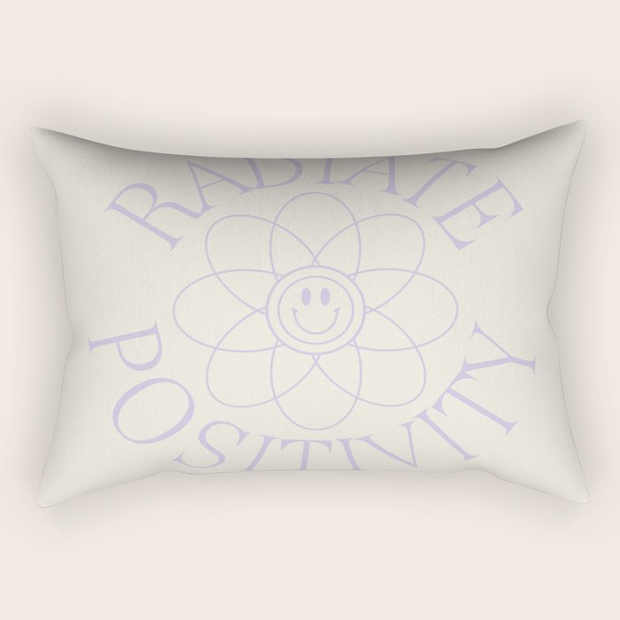 Radiate Positivity Rectangular Pillow Gallery Image 1