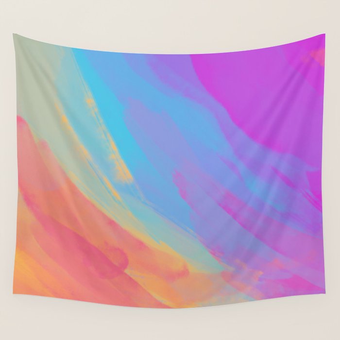 full color summer Wall Tapestry Gallery Image 4