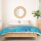 la mer in summer  Duvet Cover Gallery Image 3
