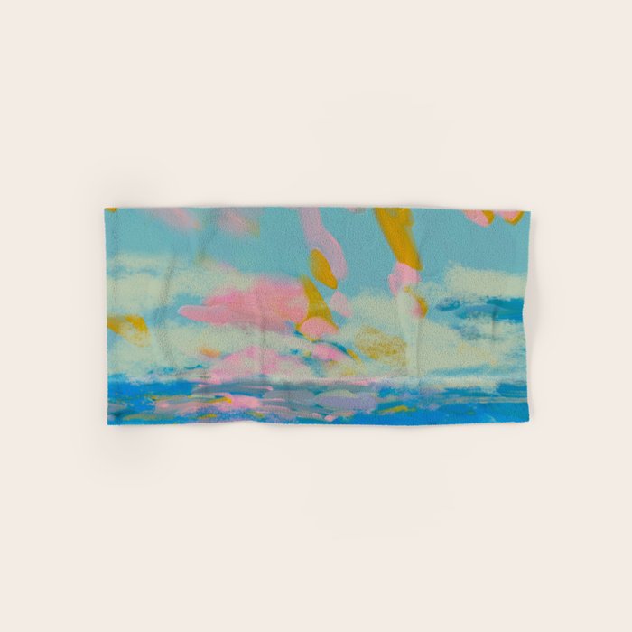 la mer in summer  Bath Towel Gallery Image 1