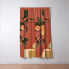 Oranges 4 Window Curtain Gallery Image 3