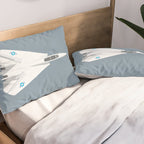 F-14 Tomcat Jet Aircraft - Slate Pillow Sham Gallery Image 2