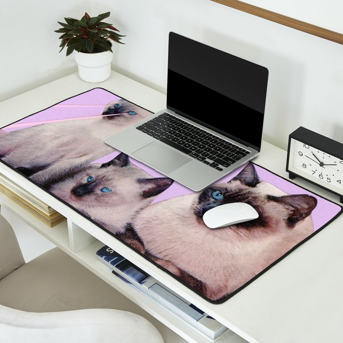 Distracted Desk Mat Gallery Image 2