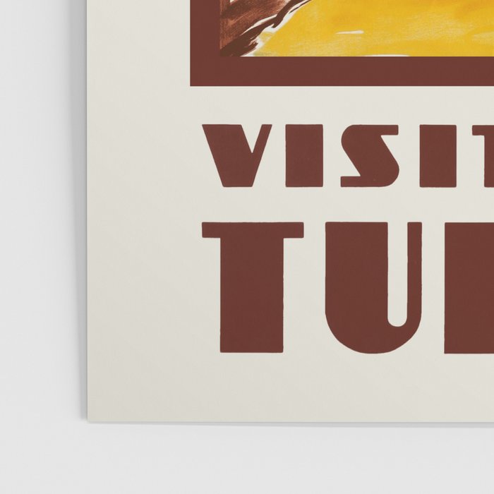 Tunisia Vintage travel poster, 1950s Poster Gallery Image 3