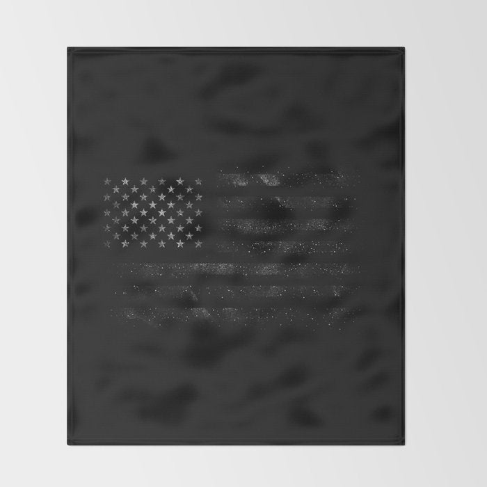 American Flag Throw Blanket Gallery Image 2