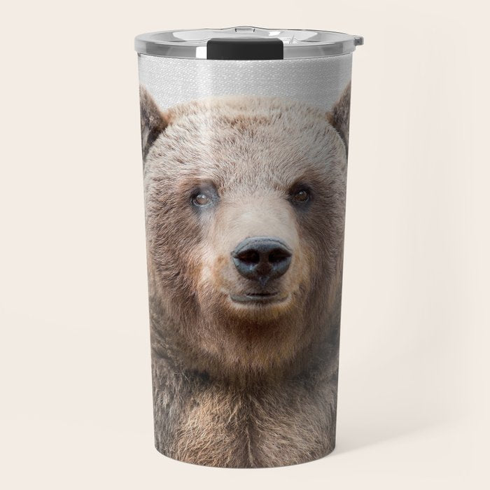 Grizzly Bear - Colorful Travel Mug Gallery Image 1