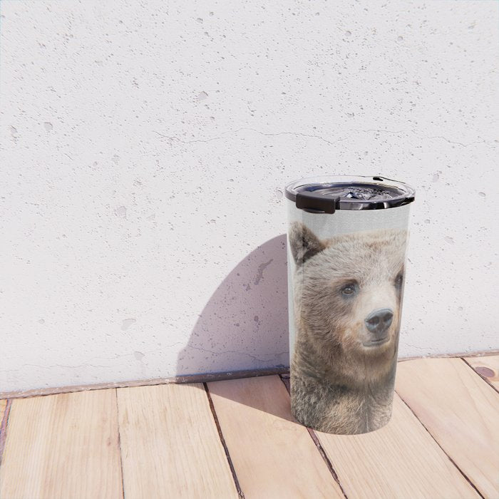 Grizzly Bear - Colorful Travel Mug Gallery Image 4