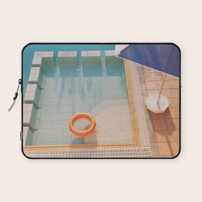 Swimming Pool Laptop Sleeve Gallery Image 1
