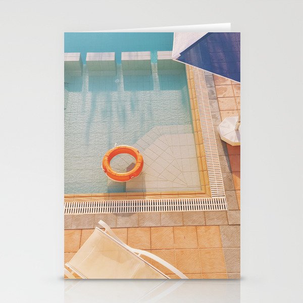 Swimming Pool Stationery Card Gallery Image 2