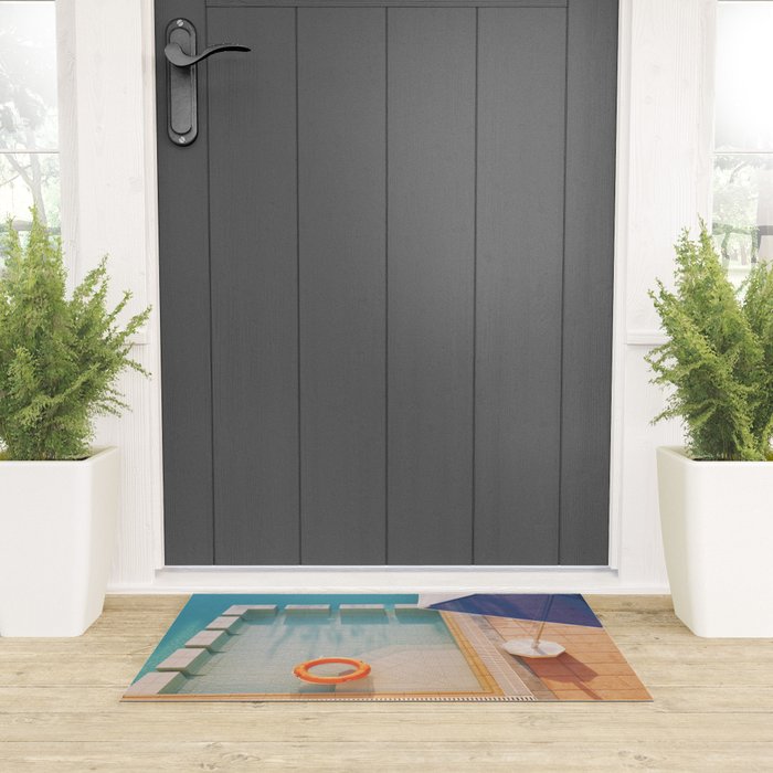 Swimming Pool Welcome Mat Gallery Image 3