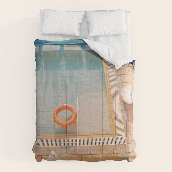 Swimming Pool Comforter Gallery Image 1