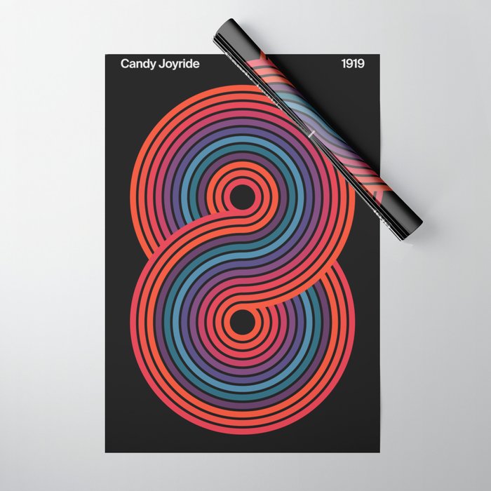 Candy Joyride: Sonar Night Edition Wrapping Paper Gallery Image 1