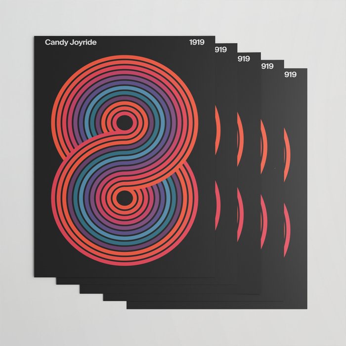 Candy Joyride: Sonar Night Edition Wrapping Paper Gallery Image 3