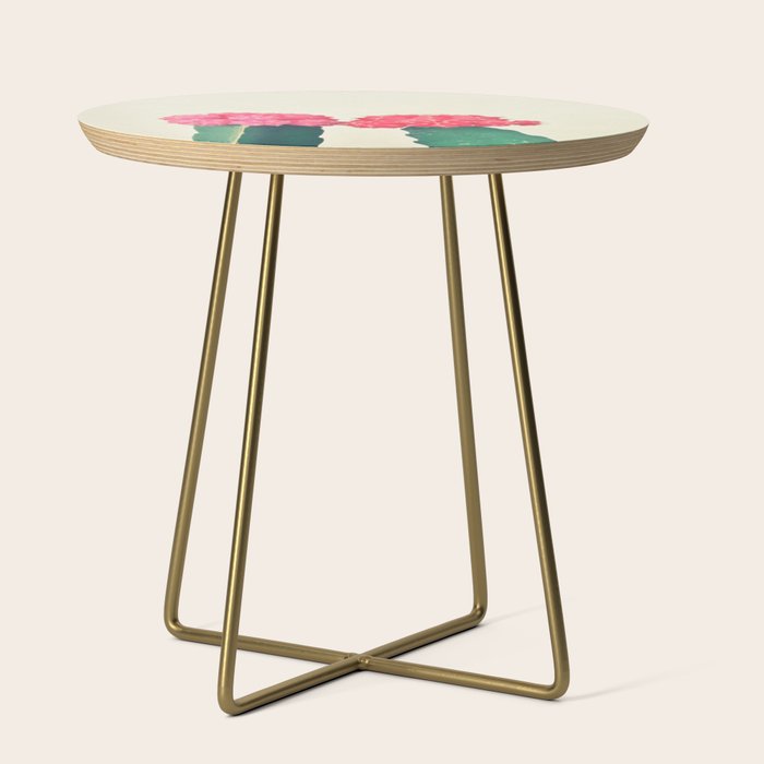 Plaid Cacti Side Table Gallery Image 1