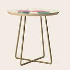 Plaid Cacti Side Table Gallery Image 1