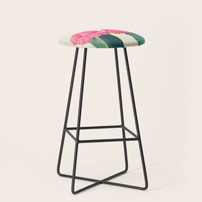 Plaid Cacti Stool Gallery Image 1