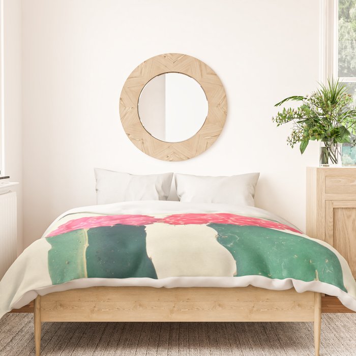 Plaid Cacti Duvet Cover Gallery Image 3