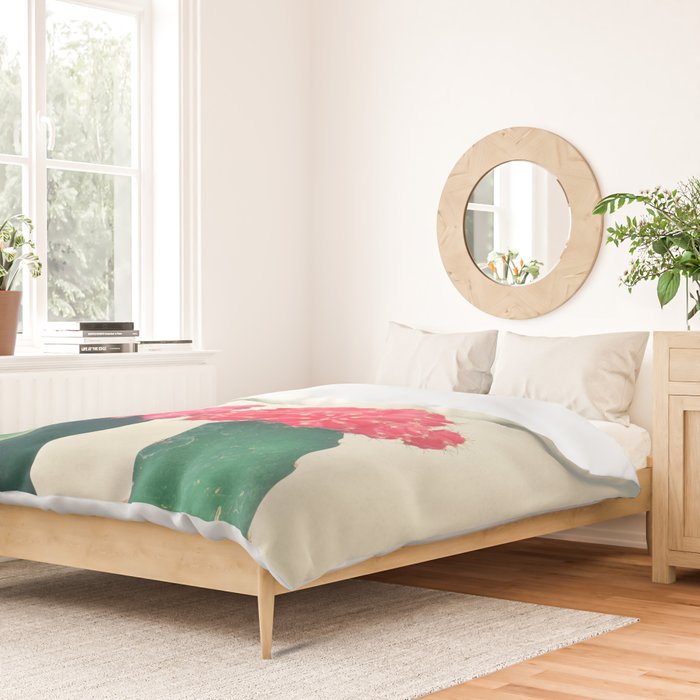 Plaid Cacti Duvet Cover Gallery Image 2