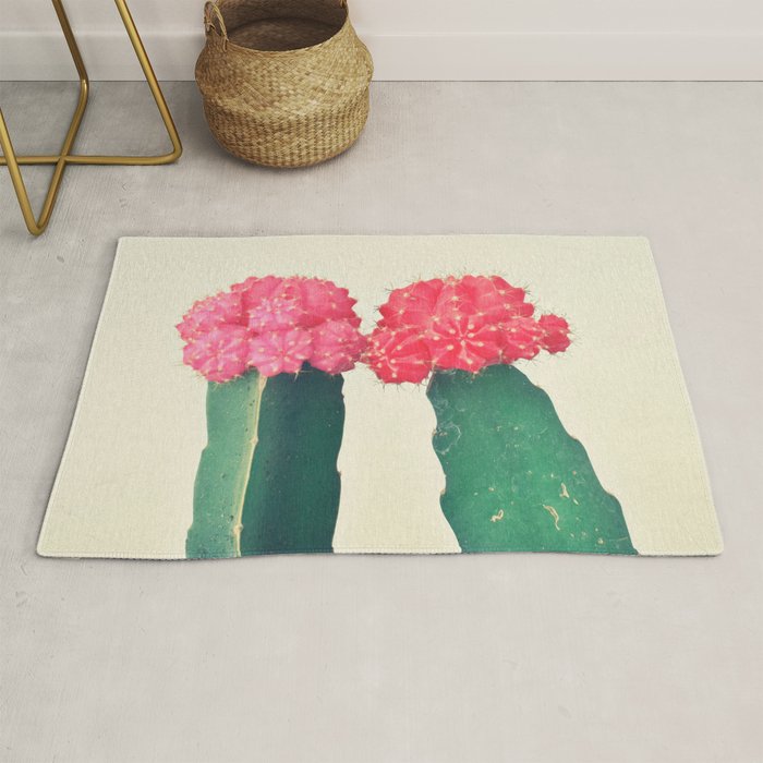 Plaid Cacti Rug Gallery Image 1