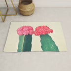 Plaid Cacti Rug Gallery Image 1