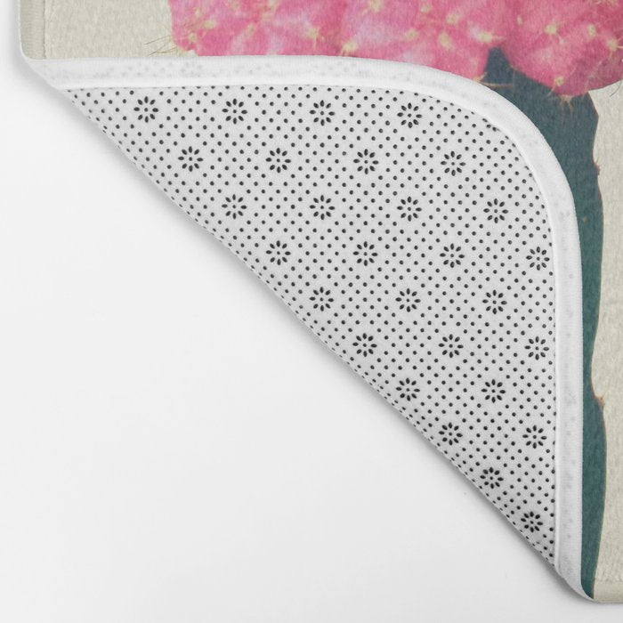 Plaid Cacti Bath Mat Gallery Image 2