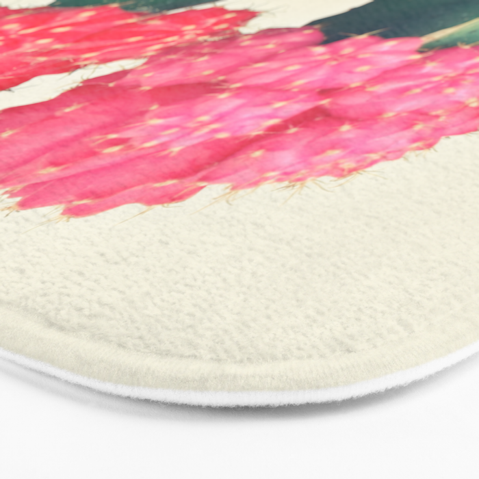 Plaid Cacti Bath Mat Gallery Image 3