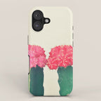 Plaid Cacti iPhone Case Gallery Image 1