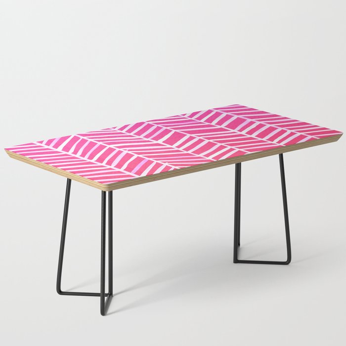 Herringbone - Pink OmbrÃ© Coffee Table Gallery Image 1