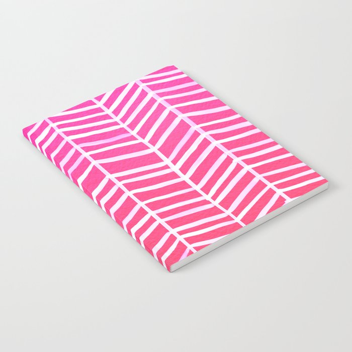 Herringbone - Pink OmbrÃ© Notebook Gallery Image 2