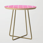 Herringbone - Pink OmbrÃ© Side Table Gallery Image 1