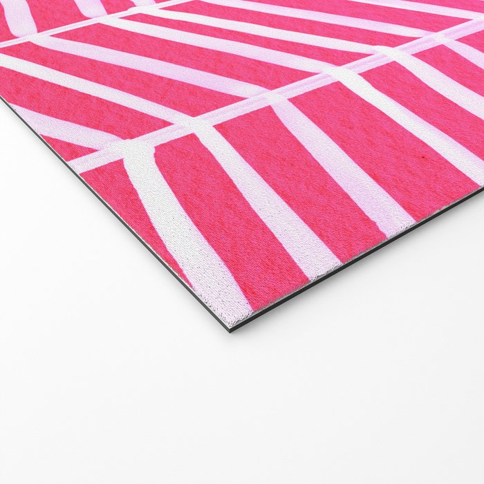 Herringbone - Pink OmbrÃ© Welcome Mat Gallery Image 2