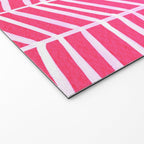 Herringbone - Pink OmbrÃ© Welcome Mat Gallery Image 2