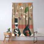 Vase of Vibrance 4 Window Curtain Gallery Image 5