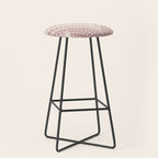 Boho Rustic Palm Radiance Mauve Stool Gallery Image 1
