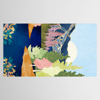 Summer Forest Lake Tablecloth Gallery Image 2