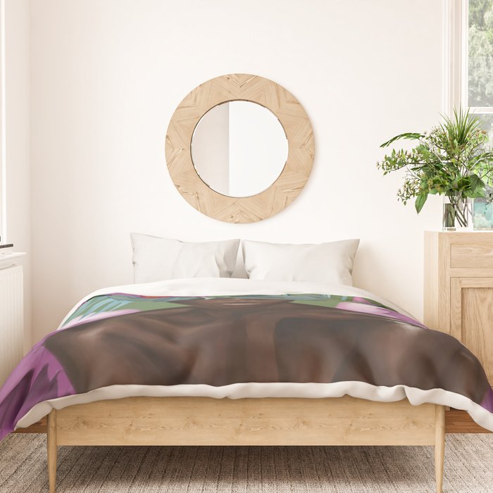Celestial Bloom Duvet Cover Gallery Image 3