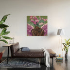 Celestial Bloom Wood Wall Art Gallery Image 2