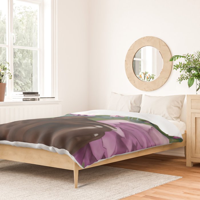 Celestial Bloom Duvet Cover Gallery Image 2