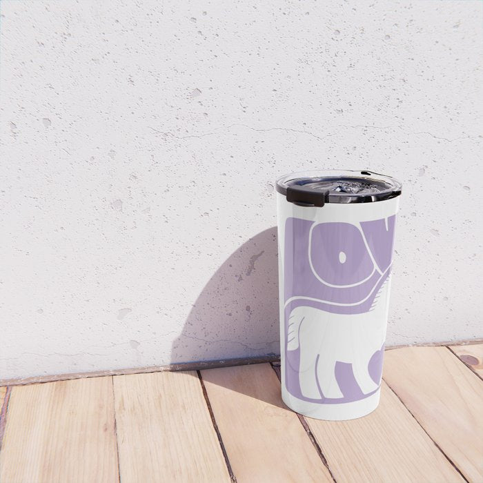 Love Horse Lilac Travel Mug Gallery Image 4